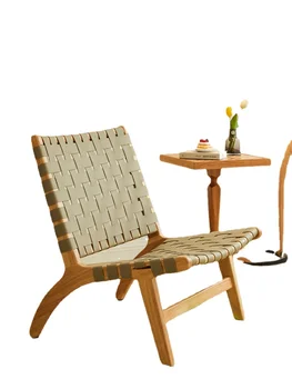 YY Кресло с откидной спинкой, Одноместный диван, стул в японском стиле, гостиничный ротанговый стул для проживания в семье
