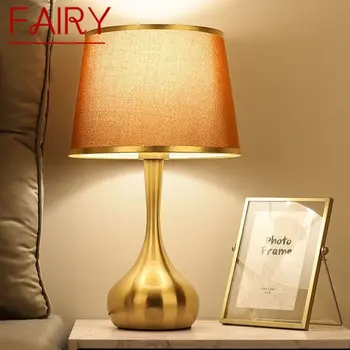 Сказочная настольная лампа в скандинавском стиле с затемнением, современный креативный Прикроватный светильник для домашнего декора гостиной спальни