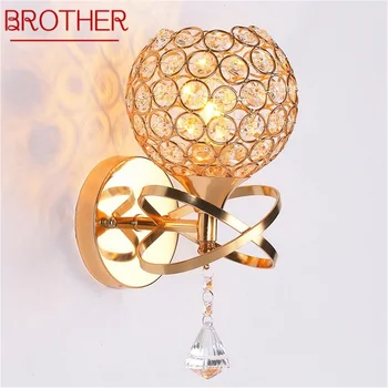Настенные светильники BROTHER Современные светодиодные лампы креативные роскошные декоративные для домашнего прохода