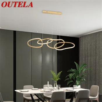 Подвесные светильники OUTELA Gold Nordic Creative Modern Home LED светильник для украшения гостиной