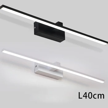 Современный светодиодный светильник 9 Вт 12 Вт AC90-260V с зеркалом, Алюминиевая настенная Промышленная лампа, внутреннее освещение ванной комнаты, гостиной