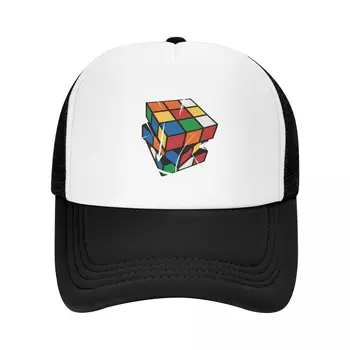Панк унисекс, математическая формула Rubix Rubiks Cube, Шляпа дальнобойщика, Волшебный подарок для взрослых, Регулируемая бейсболка, Мужская Женская Спортивная