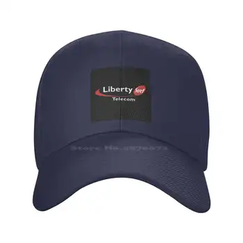 Логотип Liberty Surf Telecom Модная качественная Джинсовая кепка Вязаная шапка Бейсболка