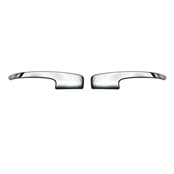 1 пара ABS Хром Серебристый Боковое Зеркало Заднего Вида Полосы Крышки Планки Наклейка для Suzuki Soilo/Универсал R/Smile/Hustler/Alto