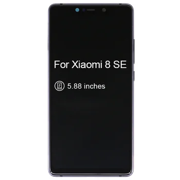5,88 ЖК-дисплей для Mi 8 SE Экран дисплея для Xiaomi Mi 8 SE ЖК-дисплей M1805E2A Сенсорный экран Дигитайзер В сборе Замена Дисплея