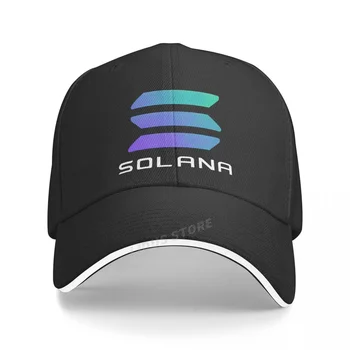 Solana Crypto Solana Sol Бейсболка в стиле хип-хоп Женская Солнцезащитная шапка Casquette Повседневная Мужская Уличная Шляпка-рыбка