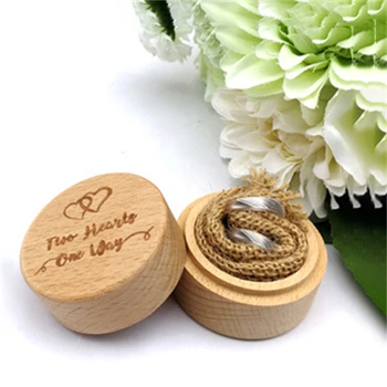 Свадебное украшение, деревянная коробка для колец, держатель, Подарки-сюрпризы на годовщину для невесты, Жениха, Деревянная Шкатулка для украшений, Свадебные Аксессуары