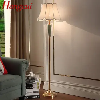 Современные керамические торшеры Hongcui, стоячие светодиодные настольные лампы Nordic Creative Fashion для домашнего декора гостиной спальни