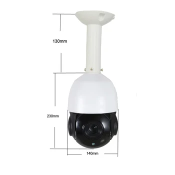8-Мегапиксельная 4K IP-камера потолочного монтажа PTZ с 30-кратным зумом CCTV Onvif H.265 Dome Security POE PTZ-камера видеонаблюдения