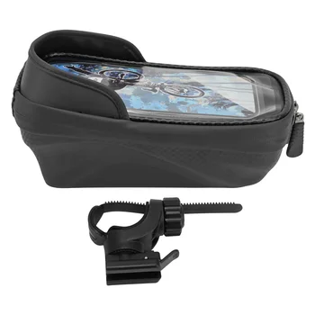 Сумка на переднюю раму велосипеда, водонепроницаемая носимая сумка для телефона с сенсорным экраном, верхняя сумка для езды на велосипеде