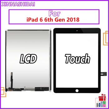 НОВЫЙ ЖК-сенсорный Экран Для iPad 2018 A1893 A1954 Сенсорный Экран Дигитайзер Панель ЖК-дисплей Для iPad 6 6-го Поколения 2018 A1893 A1954