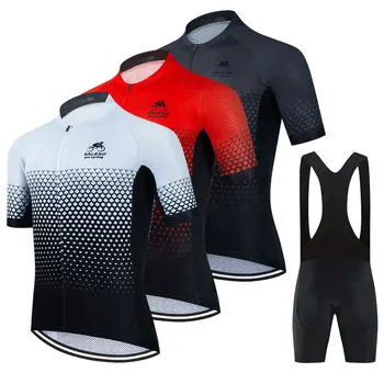 2023 Новая Летняя Велосипедная майка Мужская гоночная велосипедная одежда Рубашки Дышащая одежда для горных велосипедов Спортивная велосипедная одежда