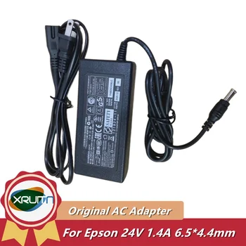 24V 1.4A 1.3A 1.37A A441H A291E Оригинальный Адаптер переменного тока для Сканера и принтера Epson J143A 2480 3590 4490 V500 V550 GT-1500/GT-2500