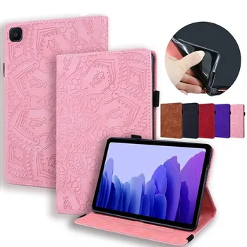 Caqa Для iPad Mini 6 Case 2021 8,3-дюймовый Цветочный Кошелек из Искусственной кожи с изображением Дерева Tablet Funda Для iPad Mini 6 Mini6 2021 Case Cover Coque