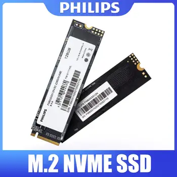 Philips SSD M2 512GB NVME SSD 1 ТБ 128 ГБ 256 ГБ 500 ГБ SSD M.2 2280 PCIe Жесткий Диск Внутренний Твердотельный Накопитель Для Ноутбука