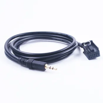 Адаптер аудиовхода CD 6000 AUX Соединительный кабель для автомобиля Ford Fiesta Fusion Transit с разъемом 3,5 мм