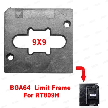 RT-BGA64-01 V2.0 9*9 мм 10*13 мм 10*15 мм Ограничительная Рамка Для программатора RT809H/Адаптера BGA64