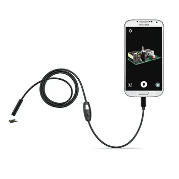 1/2/3 /5М 7мм Объектив 5,5 мм Мини USB Эндоскоп Телефон Android OTG Бороскоп Камера 3,5 М Водонепроницаемый