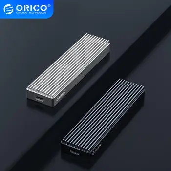 ORICO M2 NVMe Чехол для PCIE M Key M + B Key SSD Диск USB C 10 Гбит/с Корпус Жесткого Диска M.2 SATA SSD Коробка С Кабелем Type C - C.