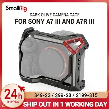 Клетка Для камеры SmallRig Для Sony a7 iii A7 III A7R III Темно-Оливкового Цвета С Креплением ARRI Для Холодного Башмака 1/4 винта DIY Kit CCS2645