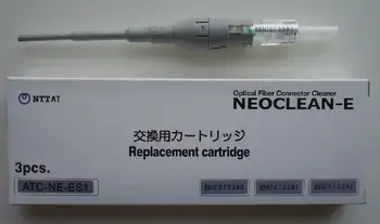 Бесплатная доставка 1шт NTT-AT сменный картридж ATC-NE-ES1 для Neoclean-E ATC-NE-E1 Волоконно-оптический смарт-очиститель Pen LC/MU 1.25 мм