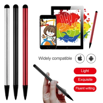 Стилус с Сенсорным экраном 2 в 1, Резистивная Ручка для всех Резистивных Экранов, Мобильные Телефоны, Планшеты, Ручка для Рисования для Android Ios