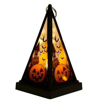 Хэллоуин Тыквенная лампа Хэллоуин Череп Ночник Тыквенный узор светодиодные ночные подарки на День рождения для девочек и мальчиков