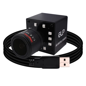 ELP 1080P H.264 USB Камера IMX323 ИК Ночного Видения Full HD 2MP 30 кадров в секунду Бесплатный Драйвер Подключи и Играй с Ручным Зумом Веб-камера для автомобильного видеорегистратора